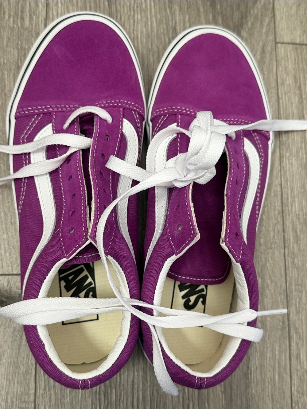 Brand New Vans Old Skool in Willowherb Women’s 7.5 - Picture 5 of 7